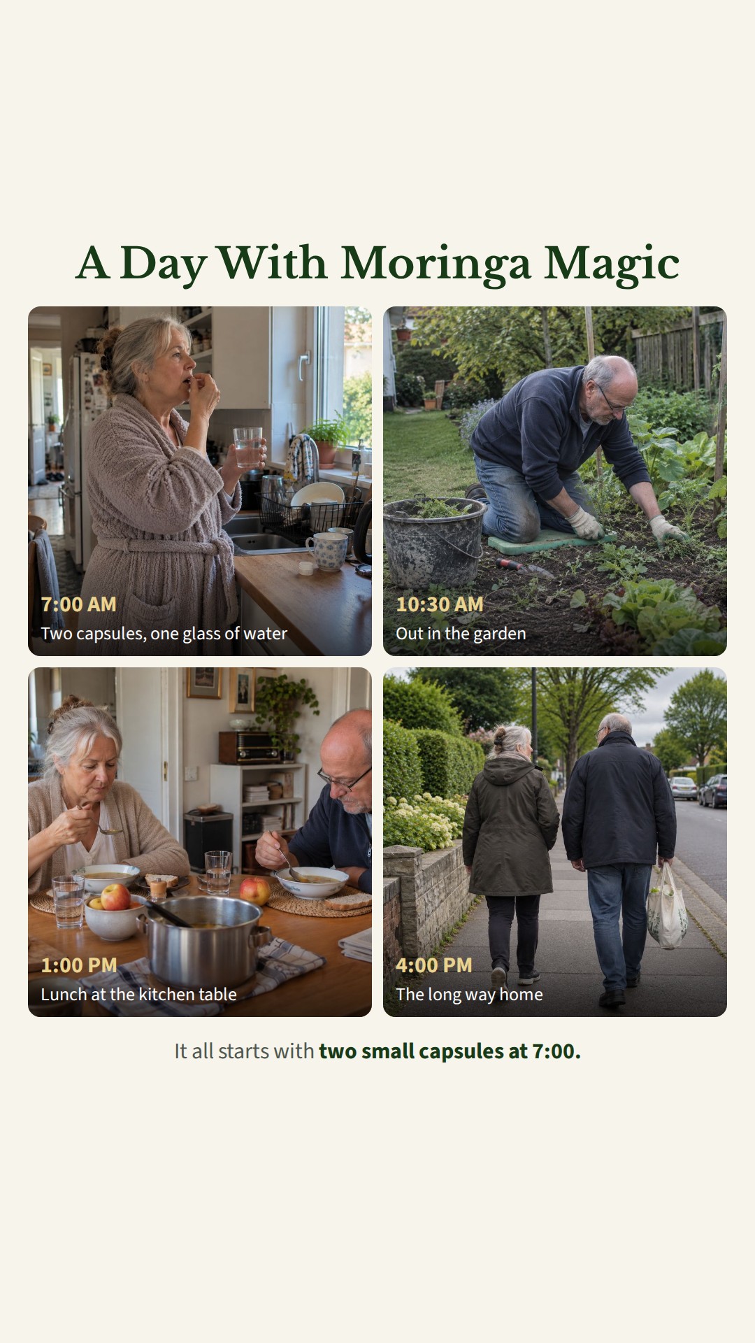 A day, hour by hour ad, Stories/Reels 1080×1920