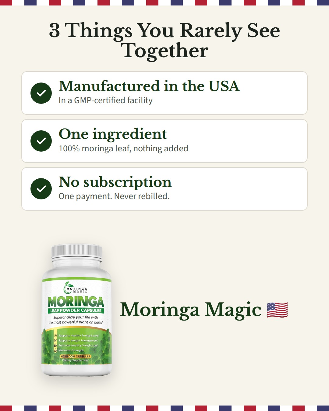 Manufactured in the USA ad, Feed 1080×1350
