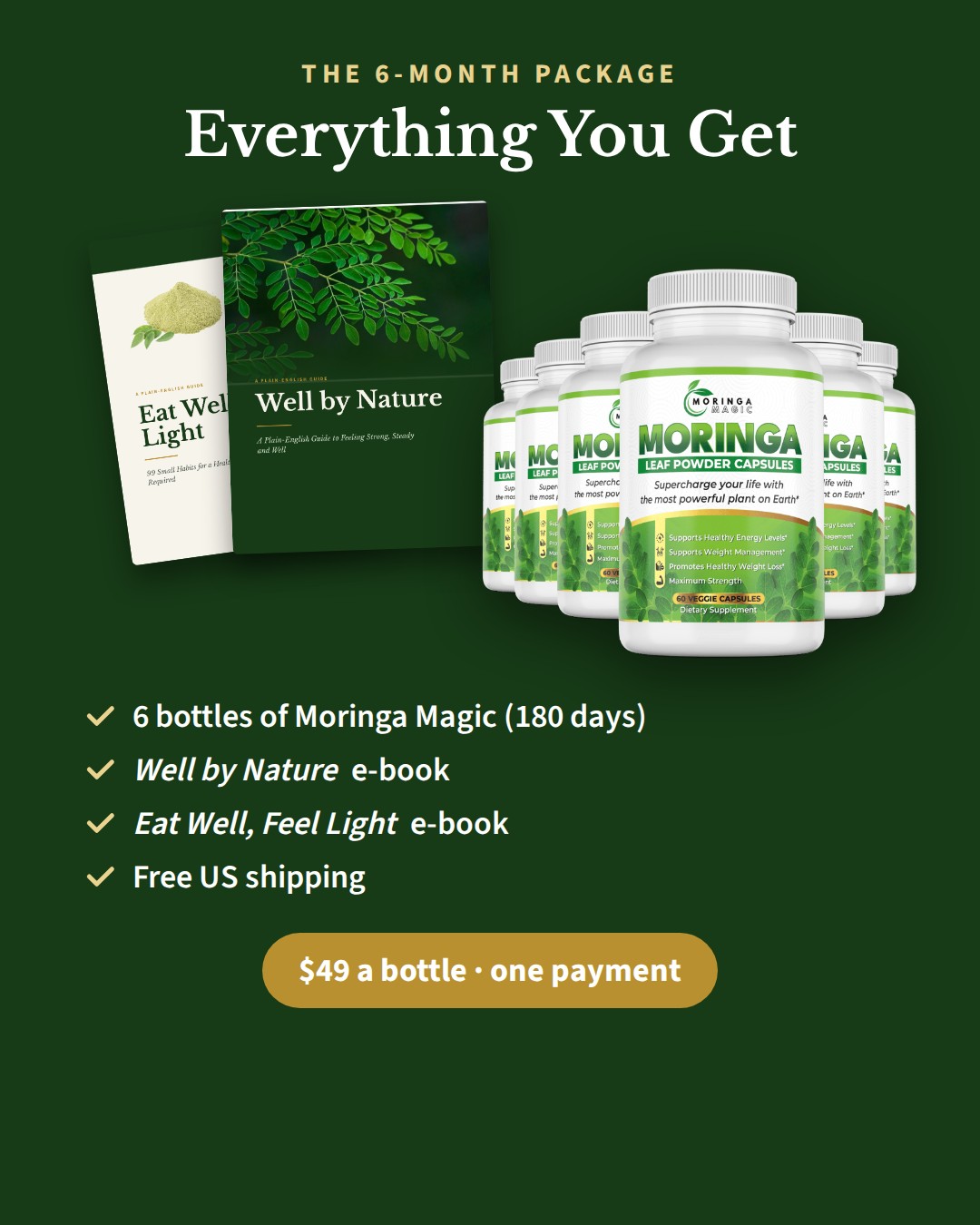 Everything you get ad, Feed 1080×1350