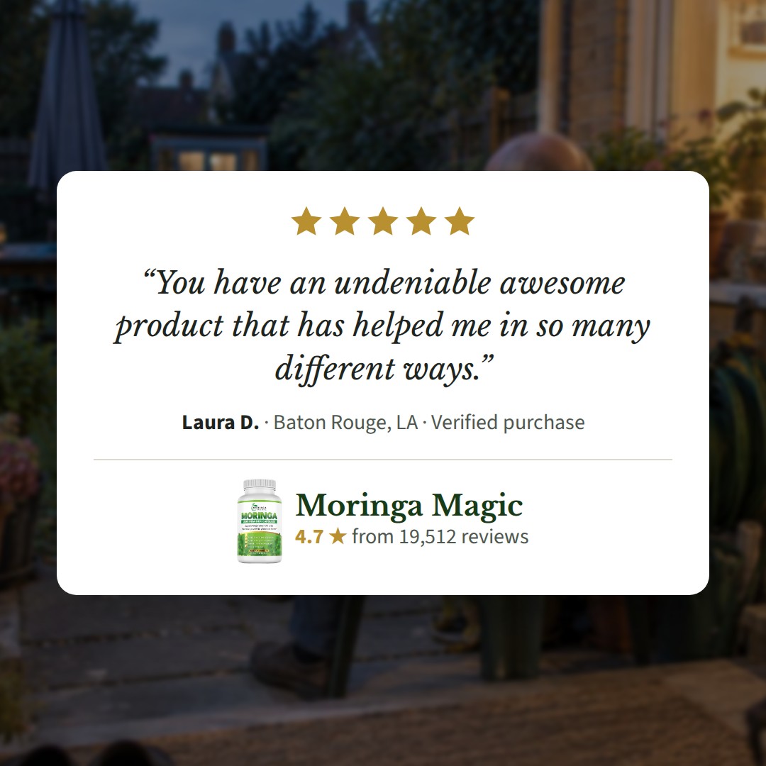 Customer review ad, Square 1080×1080